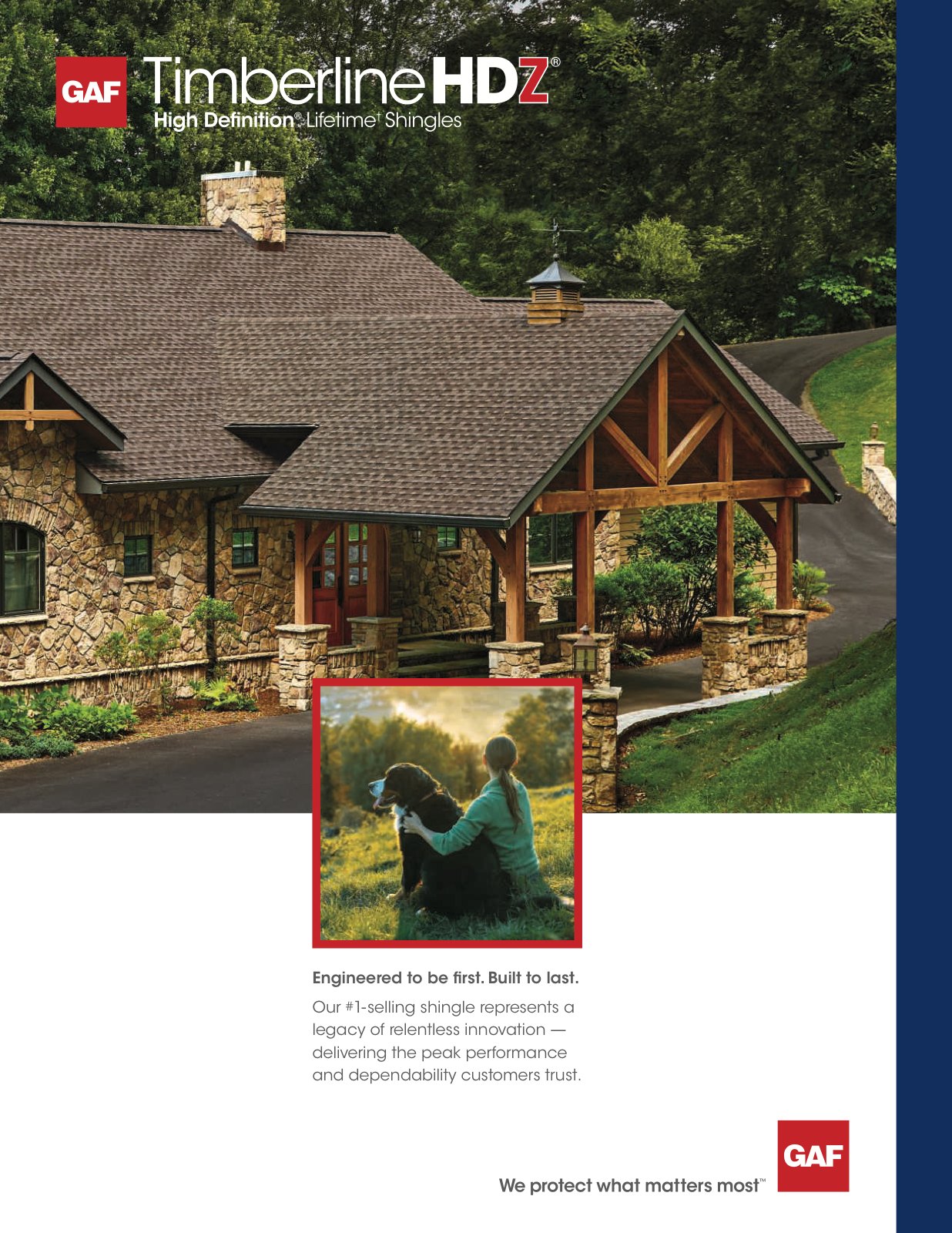 GAF brochure cover