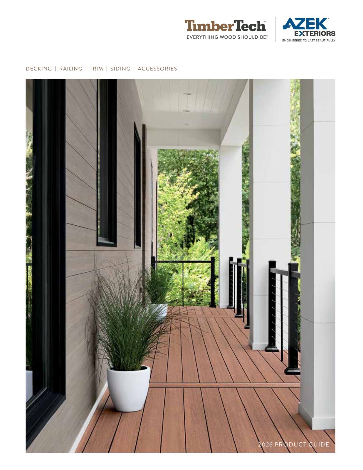 TimberTech brochure cover