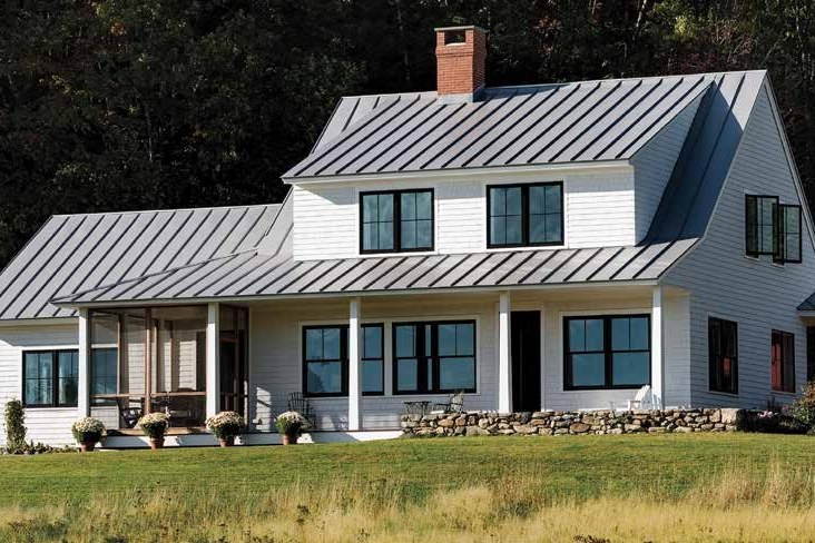 Andersen A-Series on a modern farmhouse — product photography courtesy of Andersen