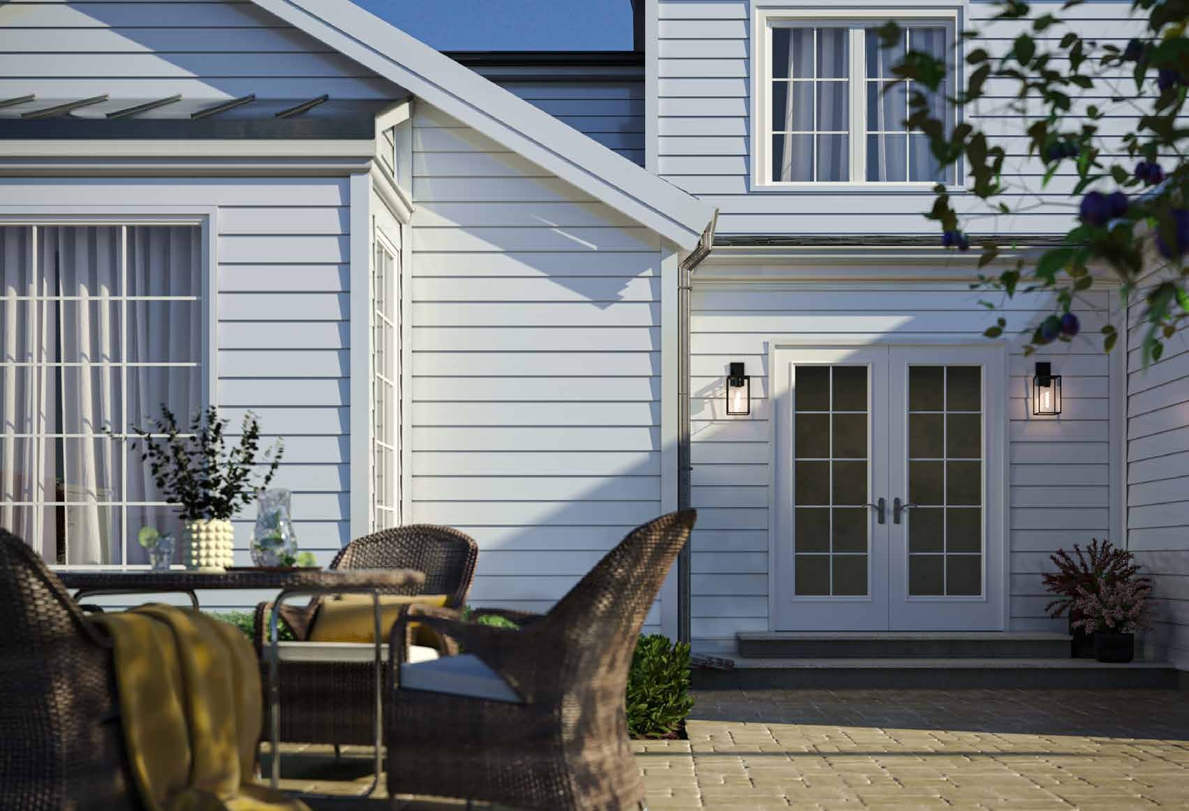 FastPlank aluminum plank siding — product photography courtesy of FastPlank
