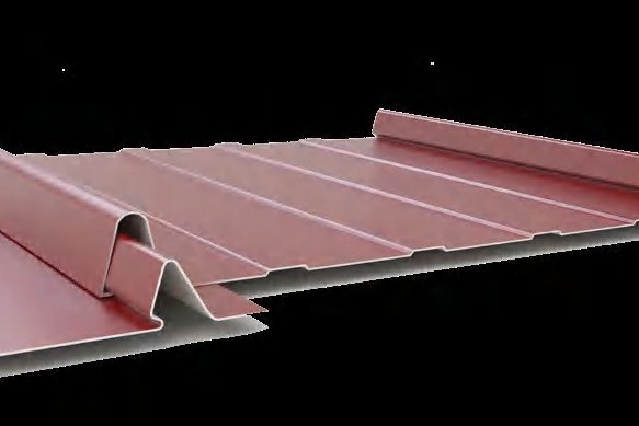 Nu-Ray panel profile and finish colors — product photography courtesy of Nu-Ray Metals