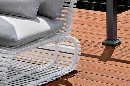 TimberTech deck color range — product photography courtesy of TimberTech
