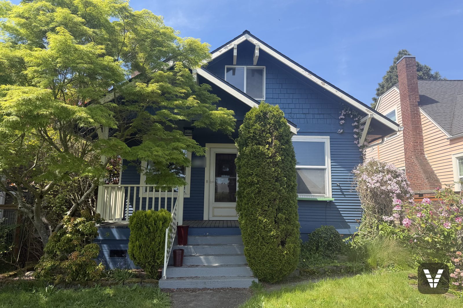 Front elevation before the re-side — before, Bellingham, WA