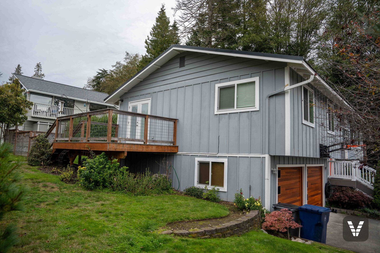 Deck side before the remodel — before, Anacortes, WA